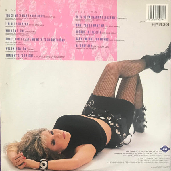 Samantha Fox : Touch Me (LP, Album, S/Edition, Gat)