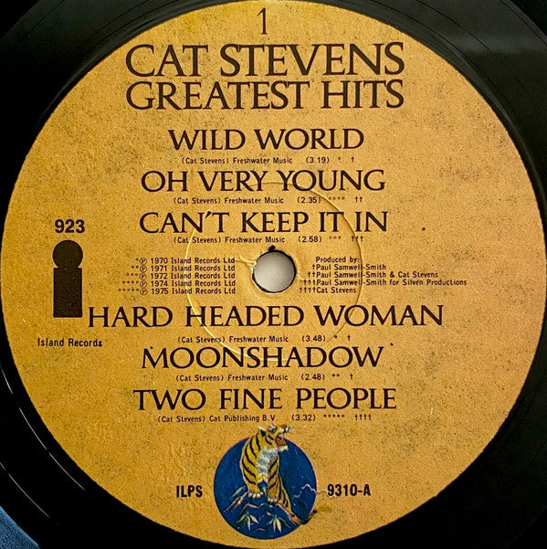 Cat Stevens : Greatest Hits (LP, Comp)