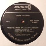 Sarah Vaughan : The Greatness Of (LP, Comp, Bla)