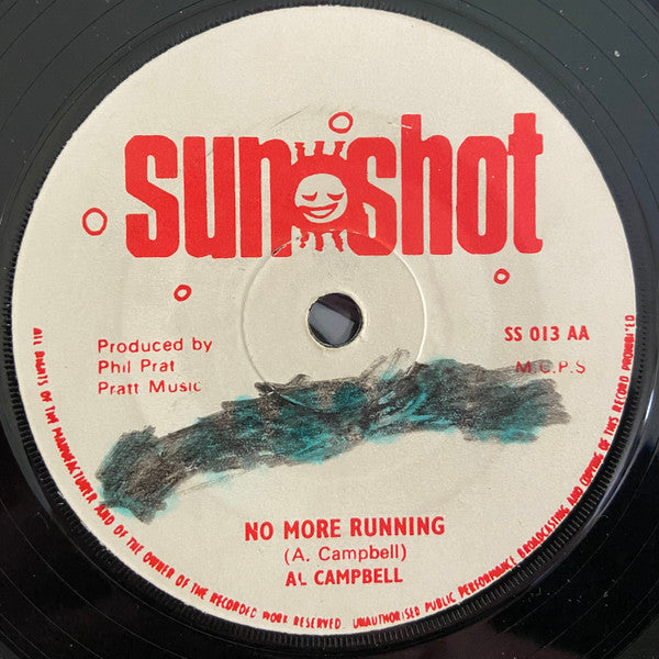 Al Campbell & Jah Stitch / Al Campbell : Never Too Late / No More Running (7")