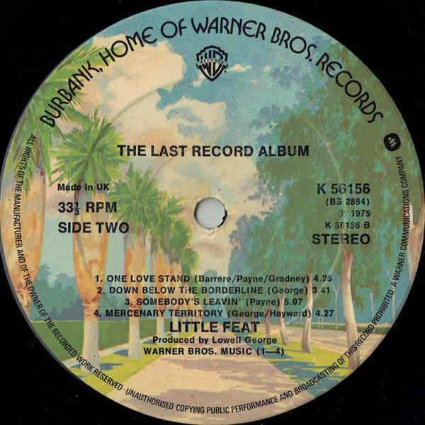 Little Feat : The Last Record Album (LP, Album)