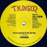 Freedom (2) : Get Up And Dance (12")