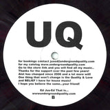 DJ Jus-Ed* vs DJ Qu : Real House Music... (12", Mix)