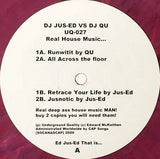 DJ Jus-Ed* vs DJ Qu : Real House Music... (12", Mix)