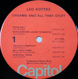 Leo Kottke : Dreams And All That Stuff (LP, Album, Jac)