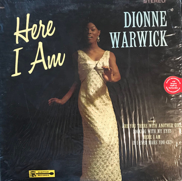 Dionne Warwick : Here I Am (LP, Album, RE, Kee)