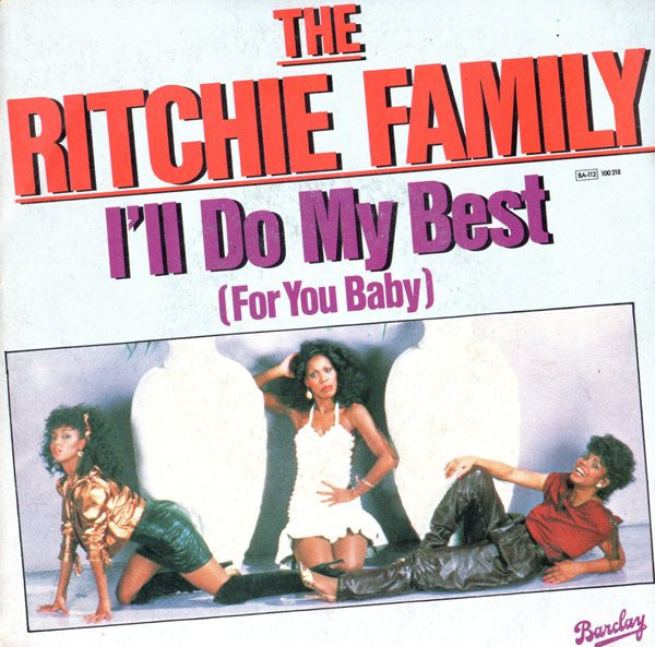 The Ritchie Family : I'll Do My Best (For Your Baby) (7", Single)