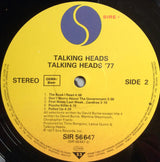 Talking Heads : Talking Heads: 77 (LP, Album, RE)