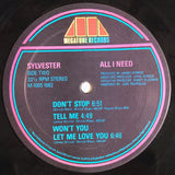 Sylvester : All I Need (LP, Album)