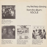 Chic : My Feet Keep Dancing (12", Maxi)