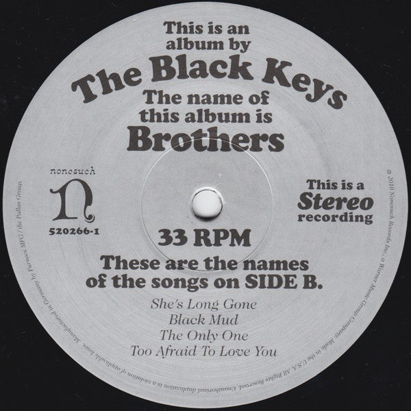 The Black Keys : Brothers (2xLP, Album + CD, Album)