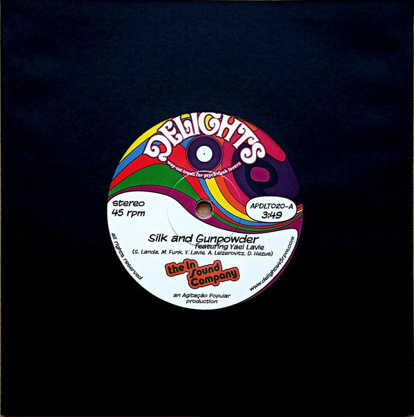 The In Sound Company : Silk And Gunpowder / Our Tin Can Rocket (7", Single)