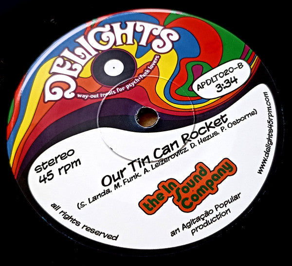 The In Sound Company : Silk And Gunpowder / Our Tin Can Rocket (7", Single)
