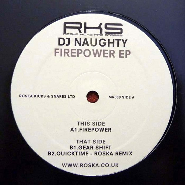 DJ Naughty (2) : Firepower EP (12", EP)