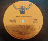 Curtis Mayfield : Back To The World (LP, Album)