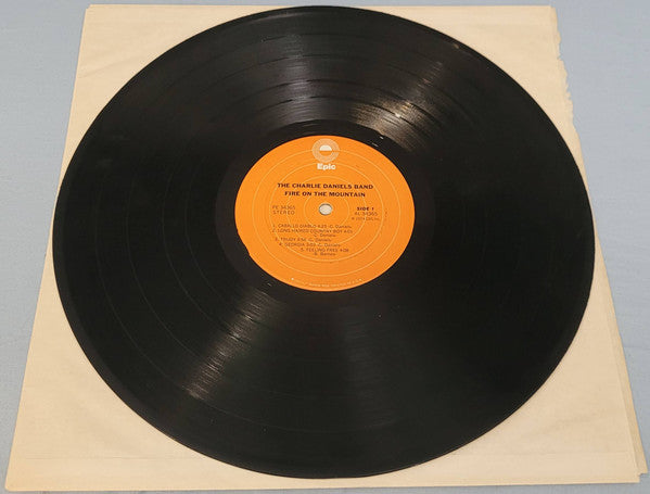 The Charlie Daniels Band : Fire On The Mountain (LP, Album, Dem)