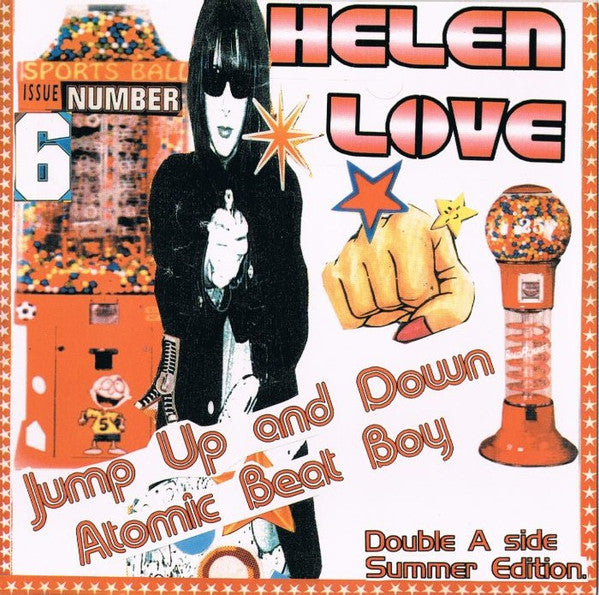 Helen Love : Jump Up And Down / Atomic Beat Boy (7", Single)