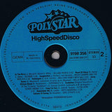 Various : High Speed Disco (LP, Comp)