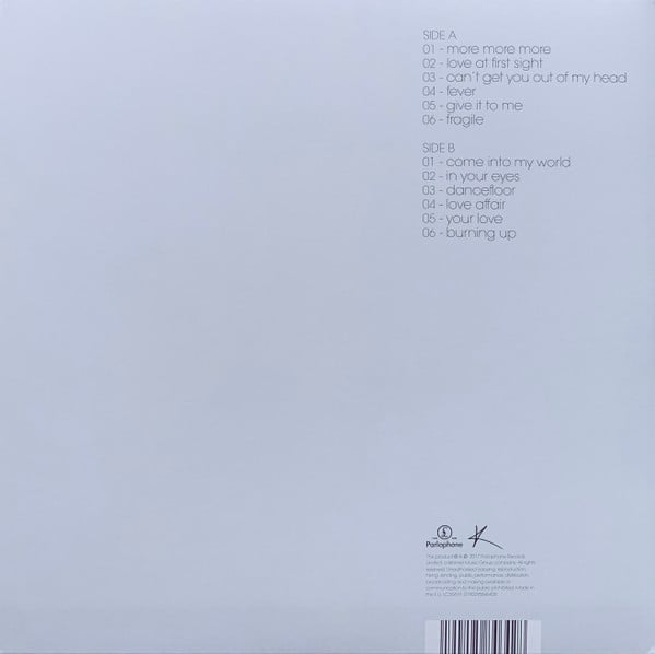 Kylie* : Fever (LP, Album, RE, 180)