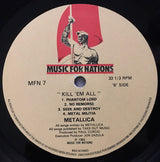 Metallica : Kill 'Em All (LP, Album)