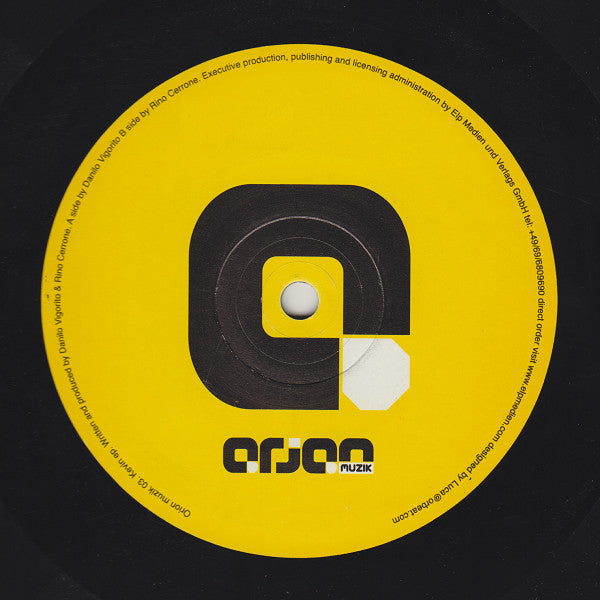 Danilo Vigorito & Rino Cerrone : Kevin EP (12", EP)