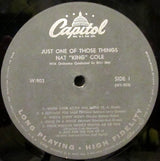 Nat "King" Cole* : Just One Of Those Things (LP, Album, Mono, Gre)