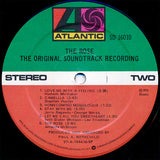 Bette Midler : The Rose - The Original Soundtrack Recording (LP, Album, SP )