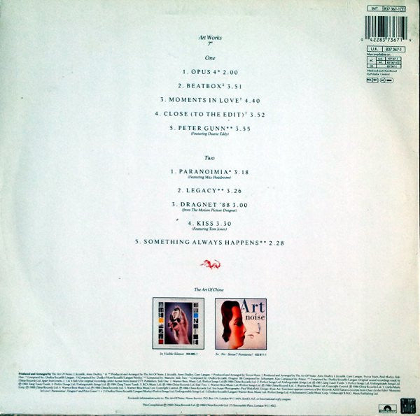 The Art Of Noise : The Best Of The Art Of Noise (LP, Comp)