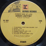 Gordon Lightfoot : Summer Side Of Life (LP, Album, Ter)