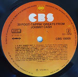 Johnny Cash : Itchy Feet - 20 Foot-Tappin' Greats (LP, Comp)