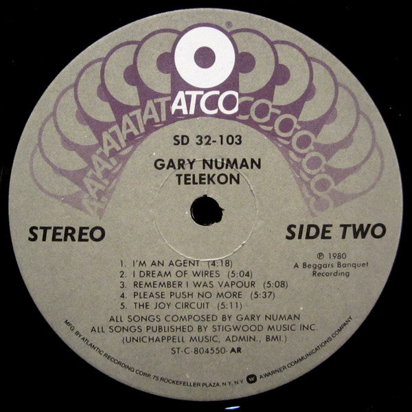 Gary Numan : Telekon (LP, Album, AR )