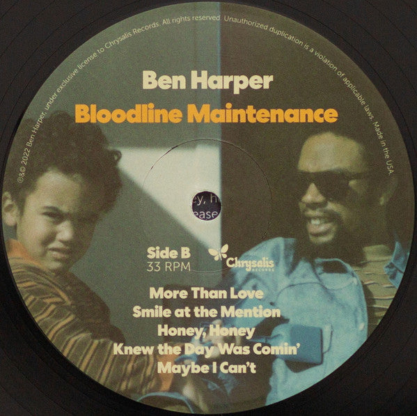 Ben Harper : Bloodline Maintenance (LP, Album)