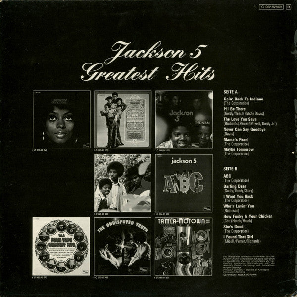 Jackson 5* : Greatest Hits (LP, Comp)