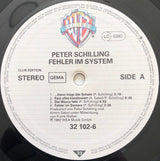 Peter Schilling : Fehler Im System (LP, Album, Club)