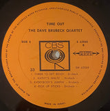 The Dave Brubeck Quartet : Time Out (LP, Album)