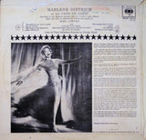 Dietrich* : Marlene Dietrich At The Cafe De Paris (LP, Album, Mono, RE)