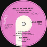 Deep Purple : Who Do We Think We Are (LP, Album, RE)
