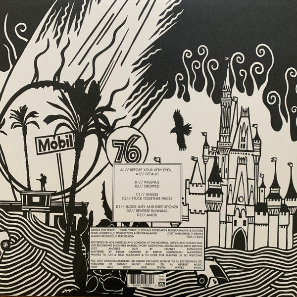 Atoms For Peace (2) : Amok (2x12", Album)