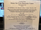 Brian Eno : Music For Civic Recovery Centre (CDr)