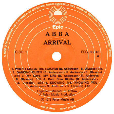 ABBA : Arrival (LP, Album)
