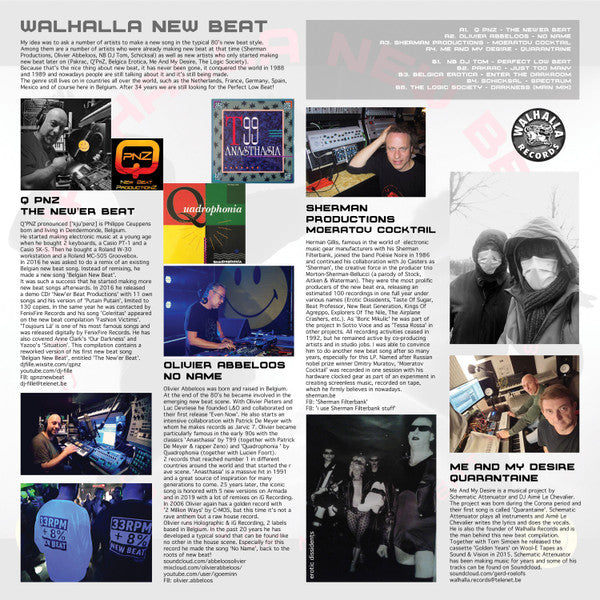 Various : Walhalla New Beat (LP, Comp, Ltd, RM)