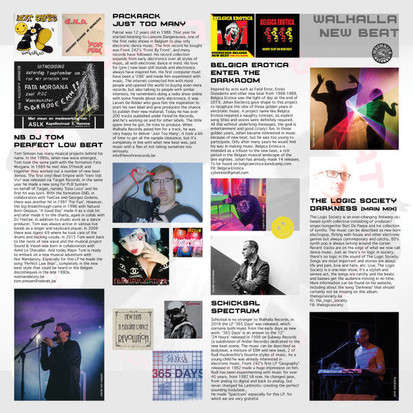 Various : Walhalla New Beat (LP, Comp, Ltd, RM)