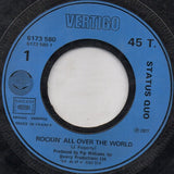 Status Quo : Rockin' All Over The World (7", Single)