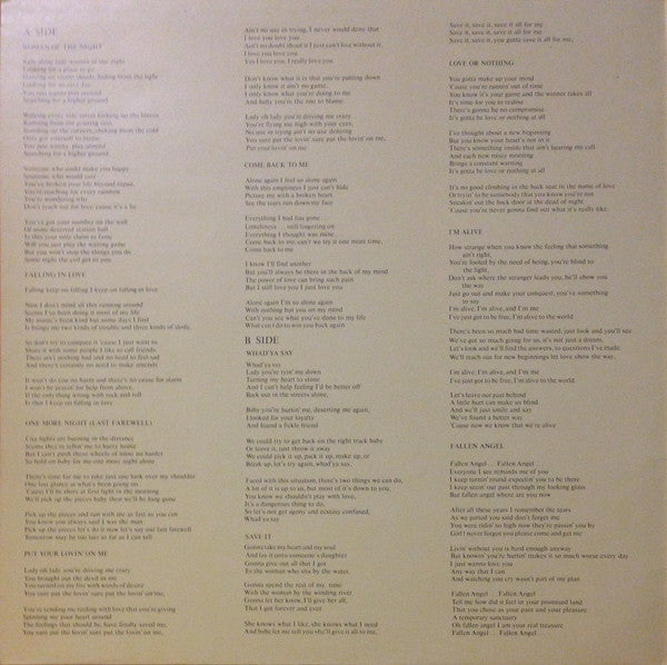 Uriah Heep : Fallen Angel (LP, Album, Gat)