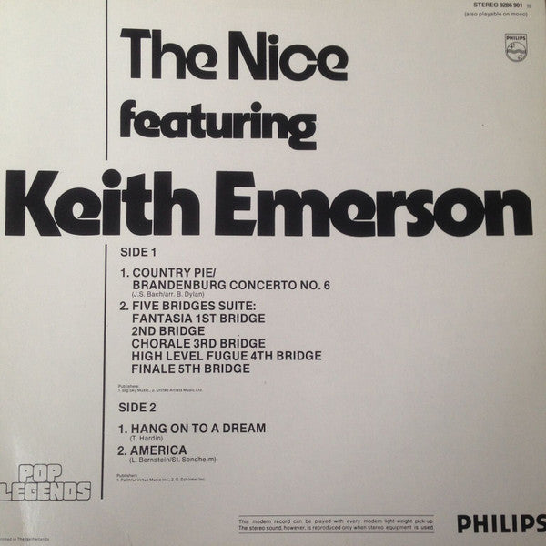 The Nice Featuring Keith Emerson : The Nice (LP, Comp)