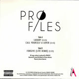 Pr0files : Luxury / Call Yourself A Lover / Forgive (Live Demo) (7", Single)