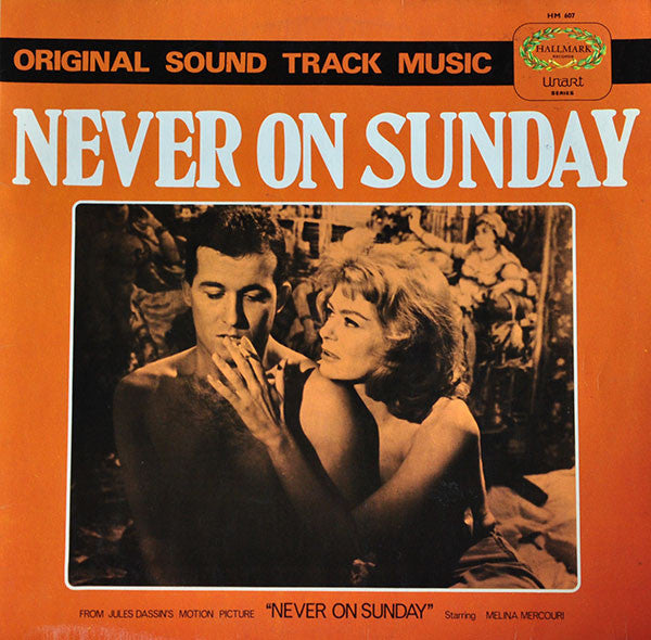 Manos Hadjidakis : Never On Sunday (Original Sound Track Music) (LP, Mono, RE)