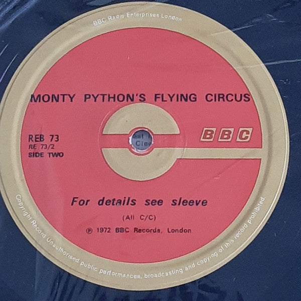 Monty Python : Monty Python's Flying Circus (LP, Album, Mono, RE)