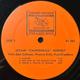 Julian "Cannonball" Adderly* : Julian "Cannonball" Adderly (LP, Comp, RP)