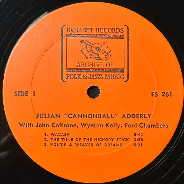 Julian "Cannonball" Adderly* : Julian "Cannonball" Adderly (LP, Comp, RP)